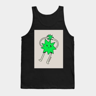 Silly Little Guy | Green Version Tank Top